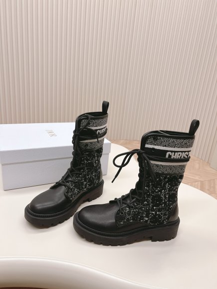 Dior D-Major - Женские зимние ботинки берцы MO_2510DI5