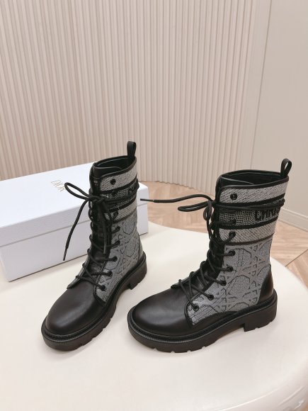 Dior D-Major - Женские зимние ботинки берцы MO_2510DI5