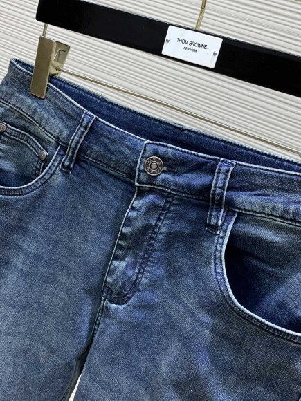 Givenchy - Мужские штаны джинсы TI_2503GI7