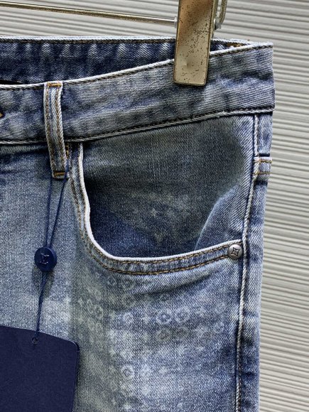 Louis Vuitton - Мужские джинсовые шорты TI_0407LV2 Louis Vuitton - Мужские джинсовые шорты TI_0407LV2