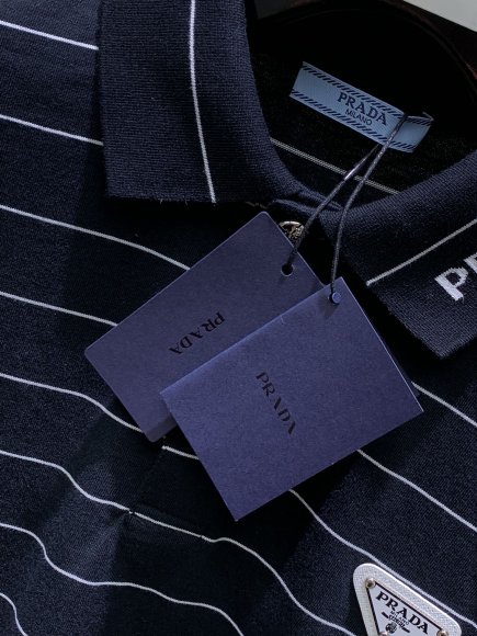 Prada - Мужская кофта лонгслив поло TI_0608PR1