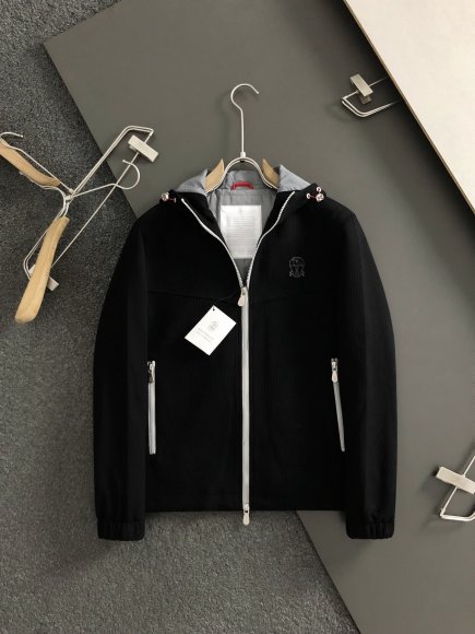 Brunello Cucinelli - Мужская куртка ветровка DF_2008BC9