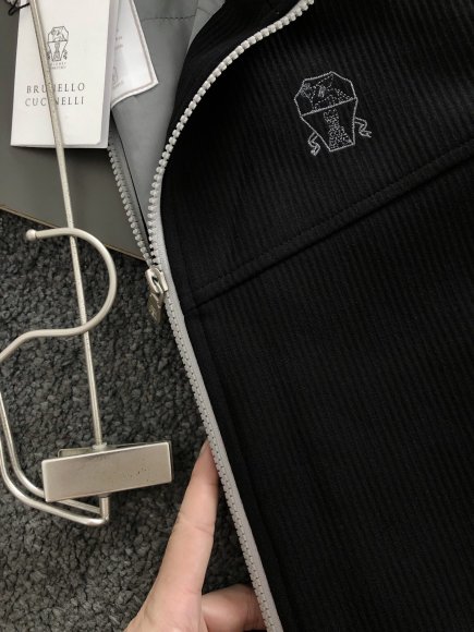 Brunello Cucinelli - Мужская куртка ветровка DF_2008BC9