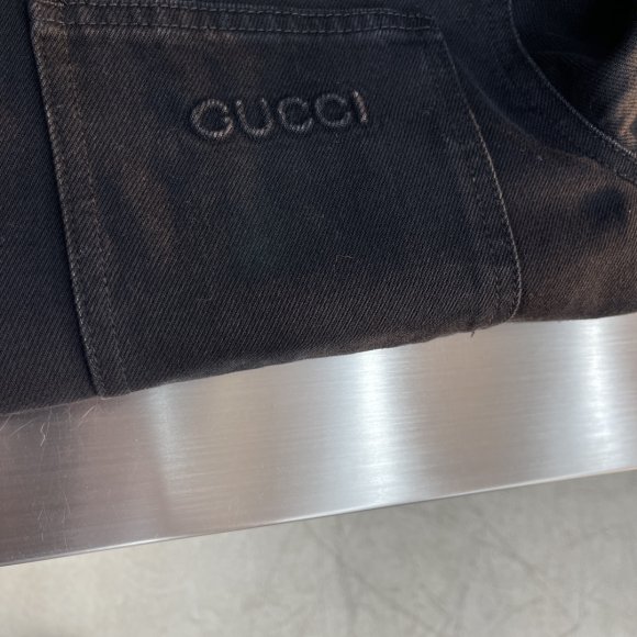 Gucci - Мужская джинсовая рубашка куртка TJ_0612GU5 Gucci - Мужская джинсовая рубашка куртка TJ_0612GU5