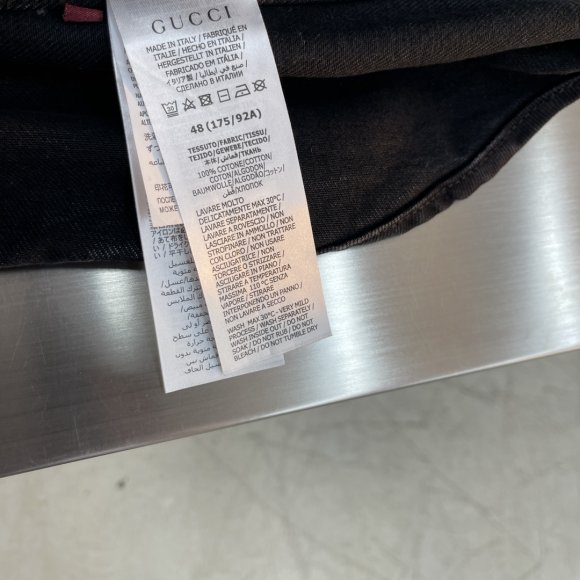 Gucci - Мужская джинсовая рубашка куртка TJ_0612GU5 Gucci - Мужская джинсовая рубашка куртка TJ_0612GU5