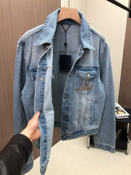 Louis Vuitton - Мужская джинсовая куртка рубашка DZ_2102LV2