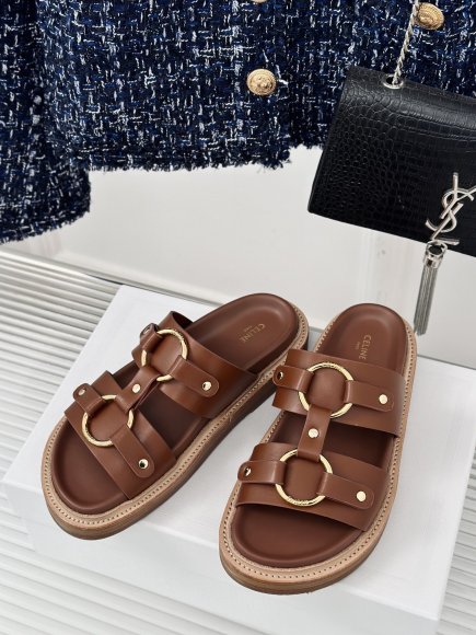 Celine - Женские шлепанцы сланцы AY_1203CE1