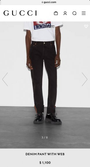 Gucci - Мужские штаны джинсы TJ_0612GU6