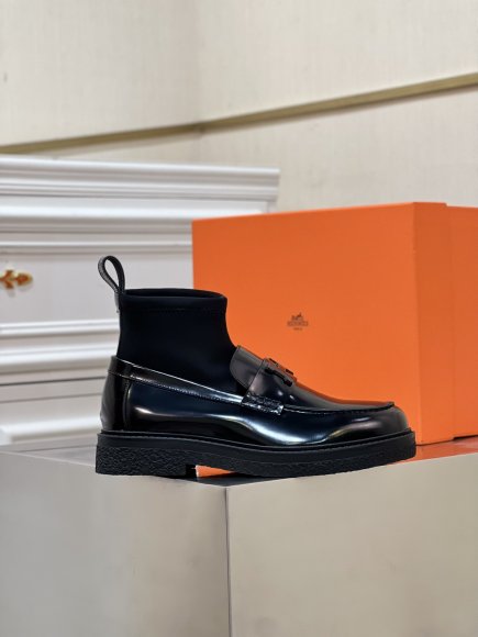 Hermes Guillaume - Мужские ботинки туфли 95_0911HE3