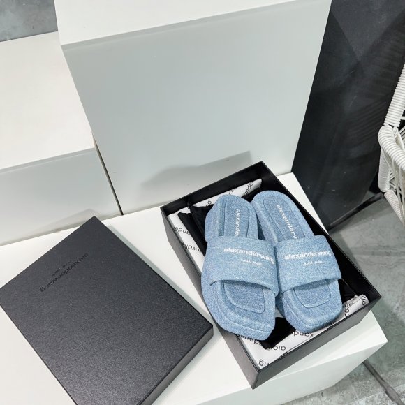 Alexander Wang - Женские шлепанцы сандалии AY_1203AW2 Alexander Wang - Женские шлепанцы сандалии AY_1203AW2