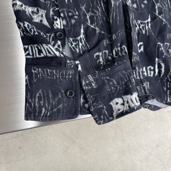 Balenciaga DIY Metal Allover - Мужская рубашка TJ_0804BA8 Balenciaga DIY Metal Allover - Мужская рубашка TJ_0804BA8