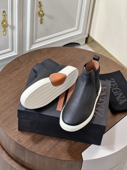 Ermenegildo Zegna - Мужские ботинки челси BL_2709EZ4