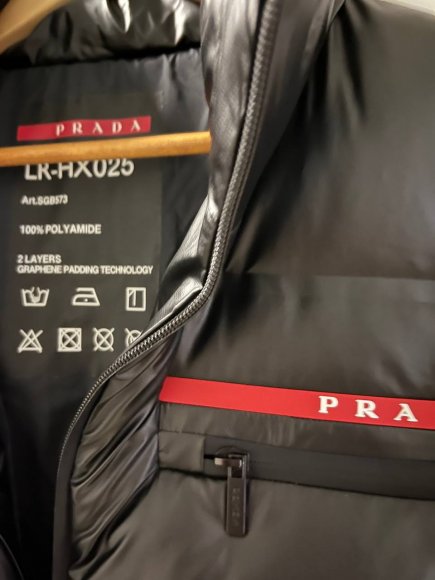 Prada Мужская куртка пуховик S3D_1901PR6