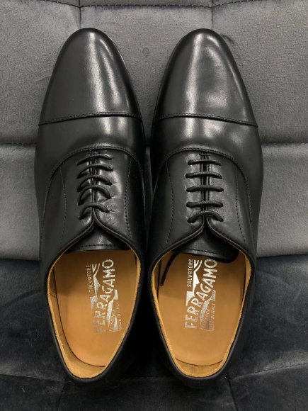 Salvatore Ferragamo - Мужские кожаные туфли S3D_1002SF3