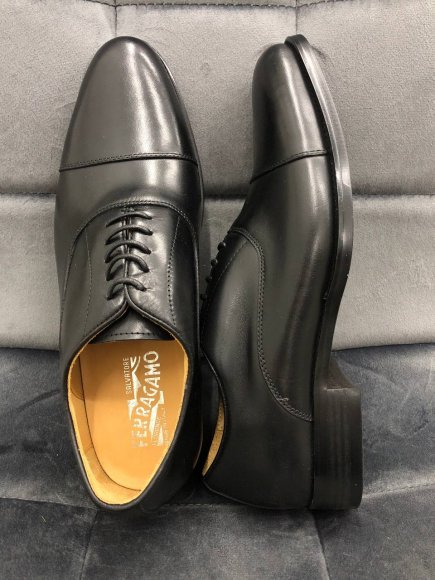 Salvatore Ferragamo - Мужские кожаные туфли S3D_1002SF3