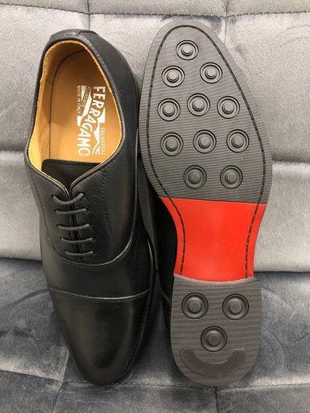 Salvatore Ferragamo - Мужские кожаные туфли S3D_1002SF3