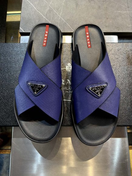 Prada - Мужские шлепанцы сандалии RU_2603PR2