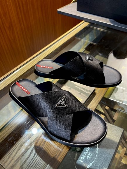 Prada - Мужские шлепанцы сандалии RU_2603PR2