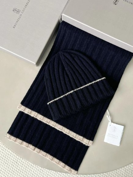 Brunello Cucinelli - Комплект кашемировый (шапка шарф) N1_1111BC1