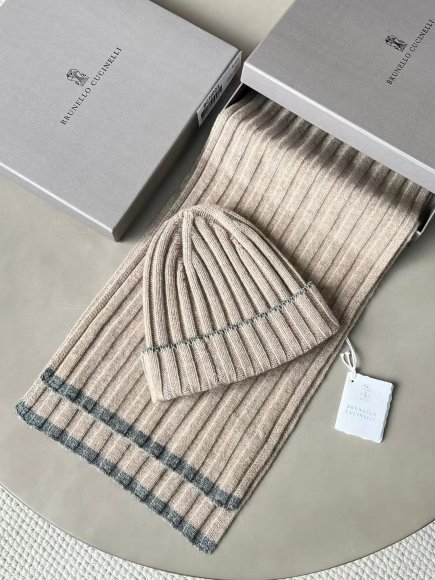 Brunello Cucinelli - Комплект кашемировый (шапка шарф) N1_1111BC1