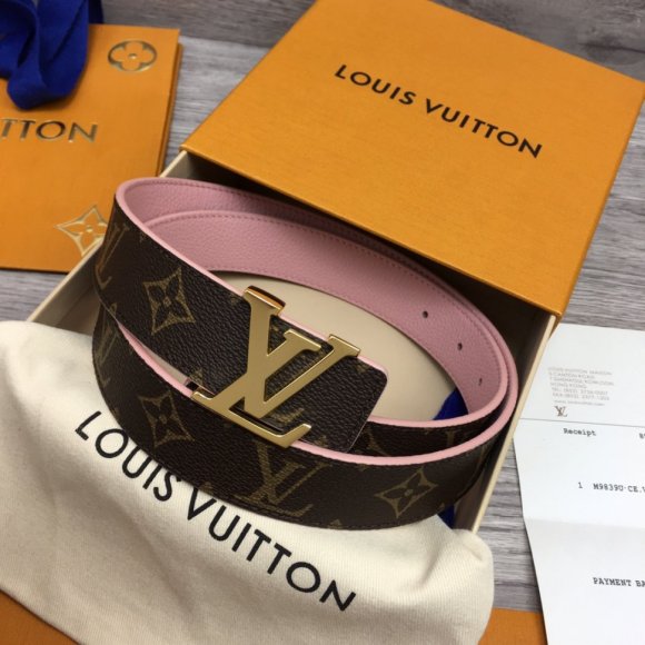 Louis Vuitton Женский двусторонний ремень 3.0см. RE_0802LV1