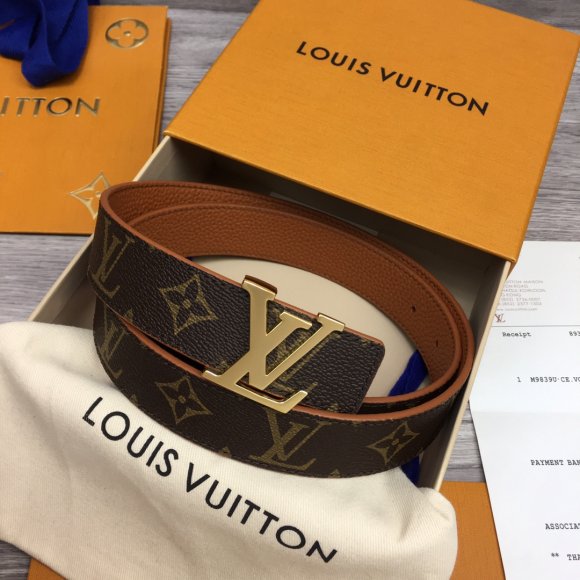 Louis Vuitton Женский двусторонний ремень 3.0см. RE_0802LV1