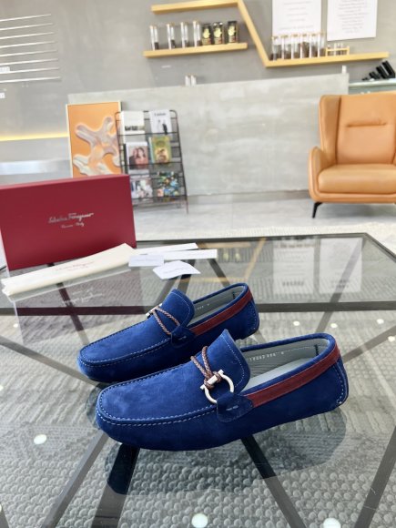 Salvatore Ferragamo - Мужские туфли мокасины RU_2205SF3