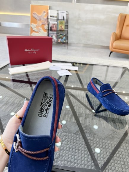 Salvatore Ferragamo - Мужские туфли мокасины RU_2205SF3