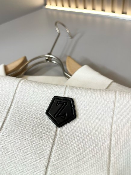 Ermenegildo Zegna - Мужская трикотажная футболка майка поло DF_2407EZ1