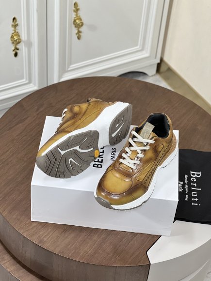 Berluti - Мужские кроссовки BL_2909BE1 Berluti - Мужские кроссовки BL_2909BE1