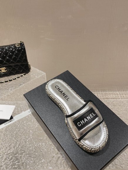 Chanel - Женские шлепанцы ST3_0906CH2 Chanel - Женские шлепанцы ST3_0906CH2