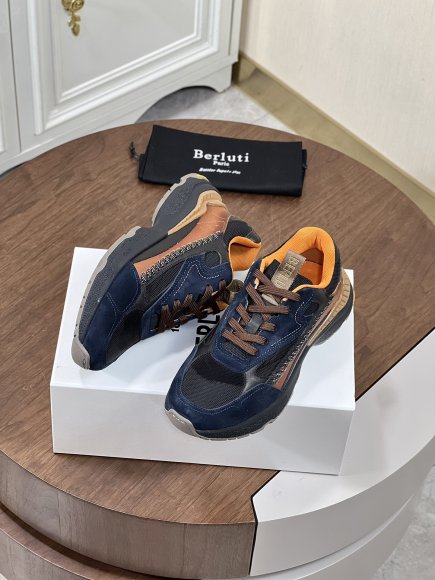 Berluti - Мужские кроссовки BL_2909BE2 Berluti - Мужские кроссовки BL_2909BE2