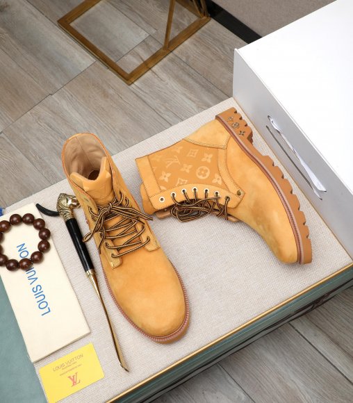 Louis Vuitton - Мужские ботинки берцы GTL_0912LV2 Louis Vuitton - Мужские ботинки берцы GTL_0912LV2