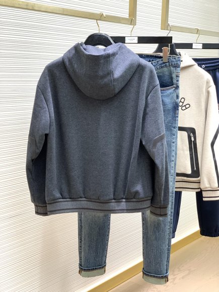 Hermes - Мужская куртка байка TI_0709HE9 Hermes - Мужская куртка байка TI_0709HE9