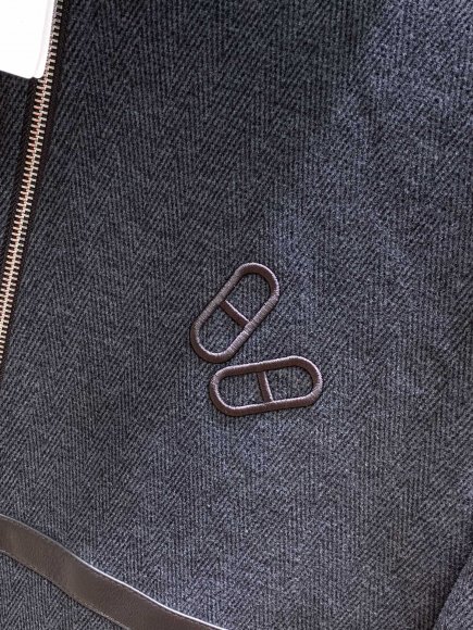 Hermes - Мужская куртка байка TI_0709HE9 Hermes - Мужская куртка байка TI_0709HE9