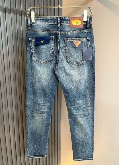 Louis Vuitton - Мужские штаны джинсы DF_2407LV3