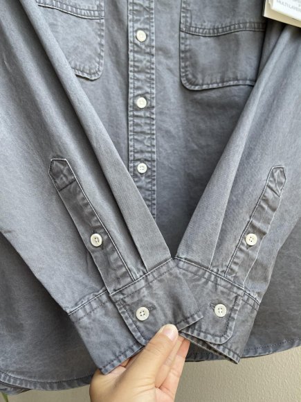 Stone Island - Мужская джинсовая рубашка SI_1309SI6 Stone Island - Мужская джинсовая рубашка SI_1309SI6