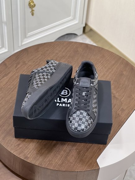 Balmain - Мужские спортивные кеды кроссовки BL_2909BA3 Balmain - Мужские спортивные кеды кроссовки BL_2909BA3