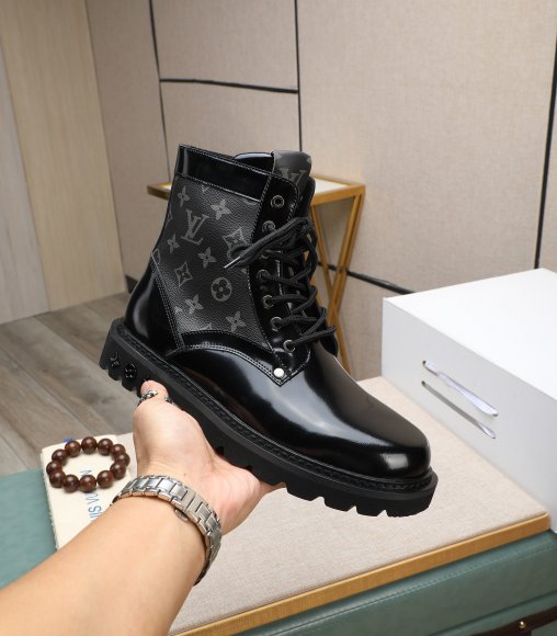Louis Vuitton - Мужские ботинки берцы GTL_0912LV3 Louis Vuitton - Мужские ботинки берцы GTL_0912LV3