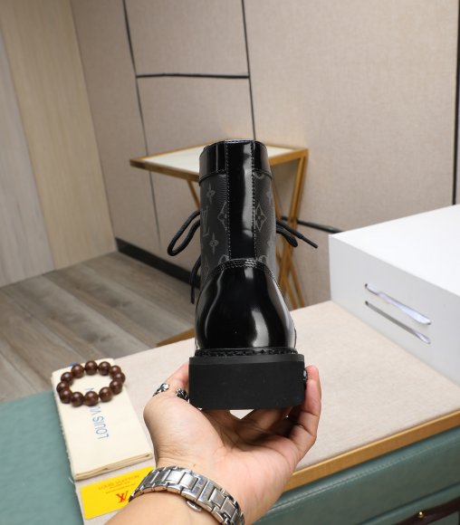 Louis Vuitton - Мужские ботинки берцы GTL_0912LV3 Louis Vuitton - Мужские ботинки берцы GTL_0912LV3