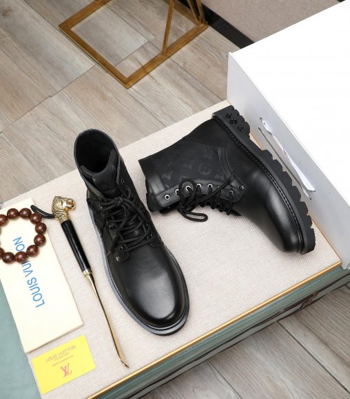 Louis Vuitton - Мужские ботинки берцы GTL_0912LV3 Louis Vuitton - Мужские ботинки берцы GTL_0912LV3