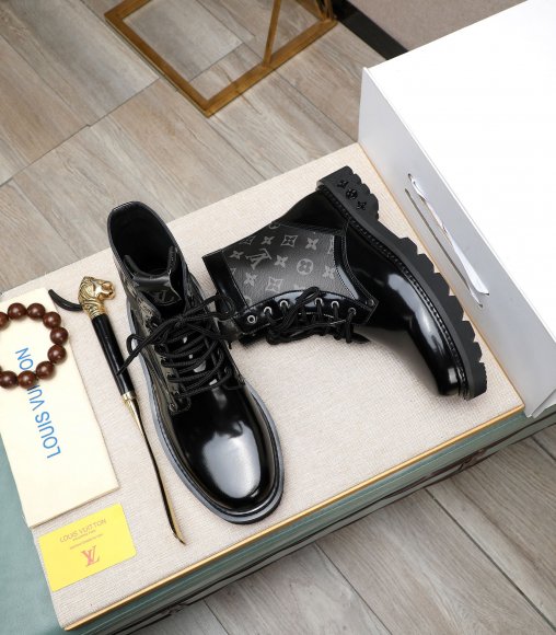 Louis Vuitton - Мужские ботинки берцы GTL_0912LV3 Louis Vuitton - Мужские ботинки берцы GTL_0912LV3