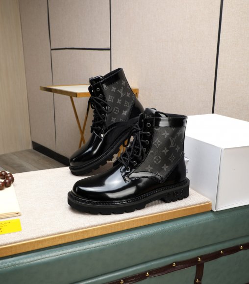 Louis Vuitton - Мужские ботинки берцы GTL_0912LV3 Louis Vuitton - Мужские ботинки берцы GTL_0912LV3