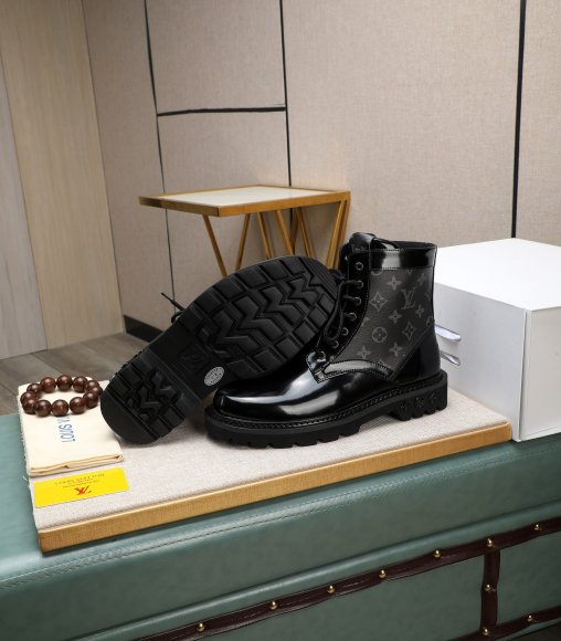 Louis Vuitton - Мужские ботинки берцы GTL_0912LV3 Louis Vuitton - Мужские ботинки берцы GTL_0912LV3