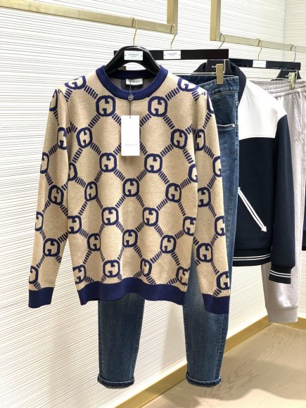 Gucci - Мужская кофта свитер TI_2408GU7 Gucci - Мужская кофта свитер TI_2408GU7