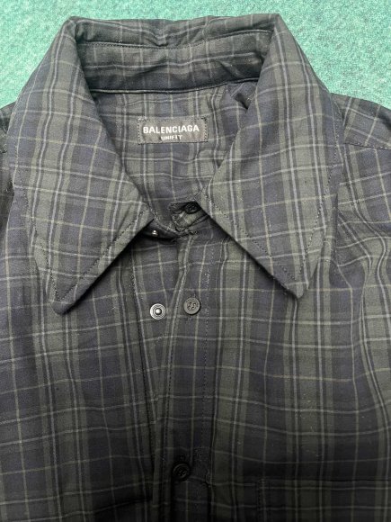 Balenciaga - Мужская рубашка трансформер жилет DZ_1011BA1 Balenciaga - Мужская рубашка трансформер жилет DZ_1011BA1