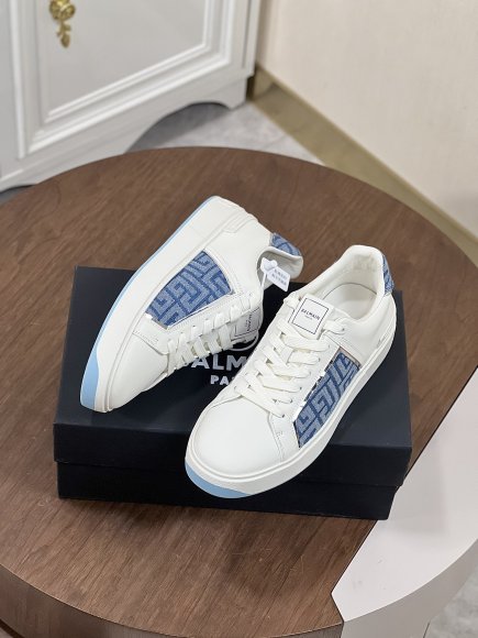 Balmain B-Court - Мужские кроссовки кеды BL_3009BA1 Balmain B-Court - Мужские кроссовки кеды BL_3009BA1