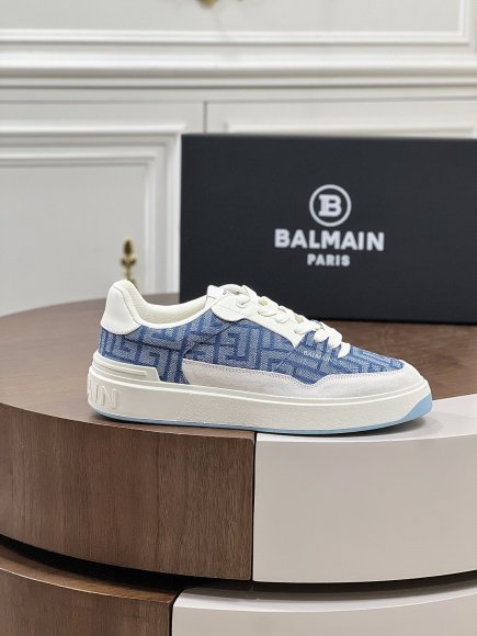 Balmain B-Court - Мужские кроссовки кеды BL_3009BA1 Balmain B-Court - Мужские кроссовки кеды BL_3009BA1