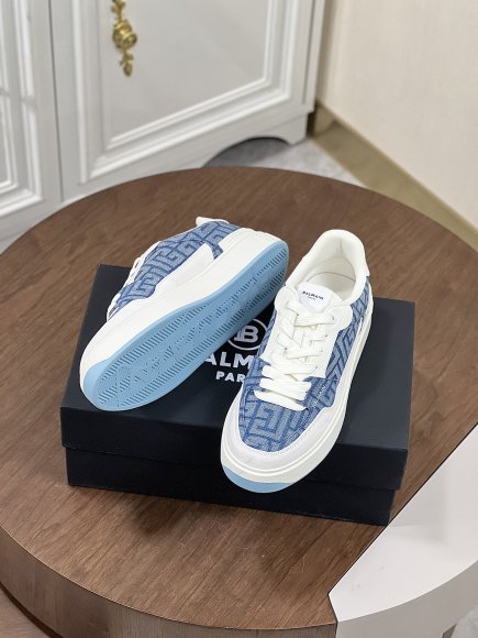 Balmain B-Court - Мужские кроссовки кеды BL_3009BA1 Balmain B-Court - Мужские кроссовки кеды BL_3009BA1