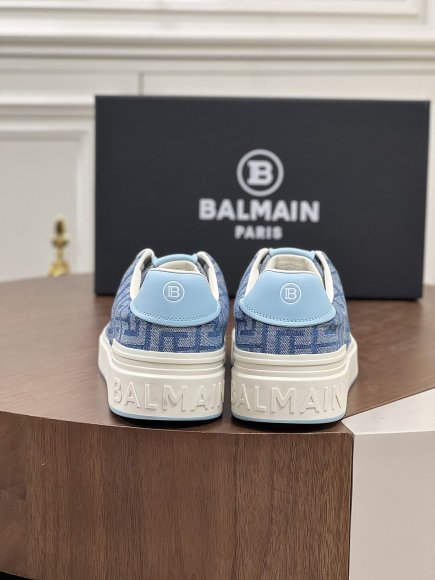 Balmain B-Court - Мужские кроссовки кеды BL_3009BA1 Balmain B-Court - Мужские кроссовки кеды BL_3009BA1